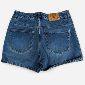 Vintage route 66 denim shorts
